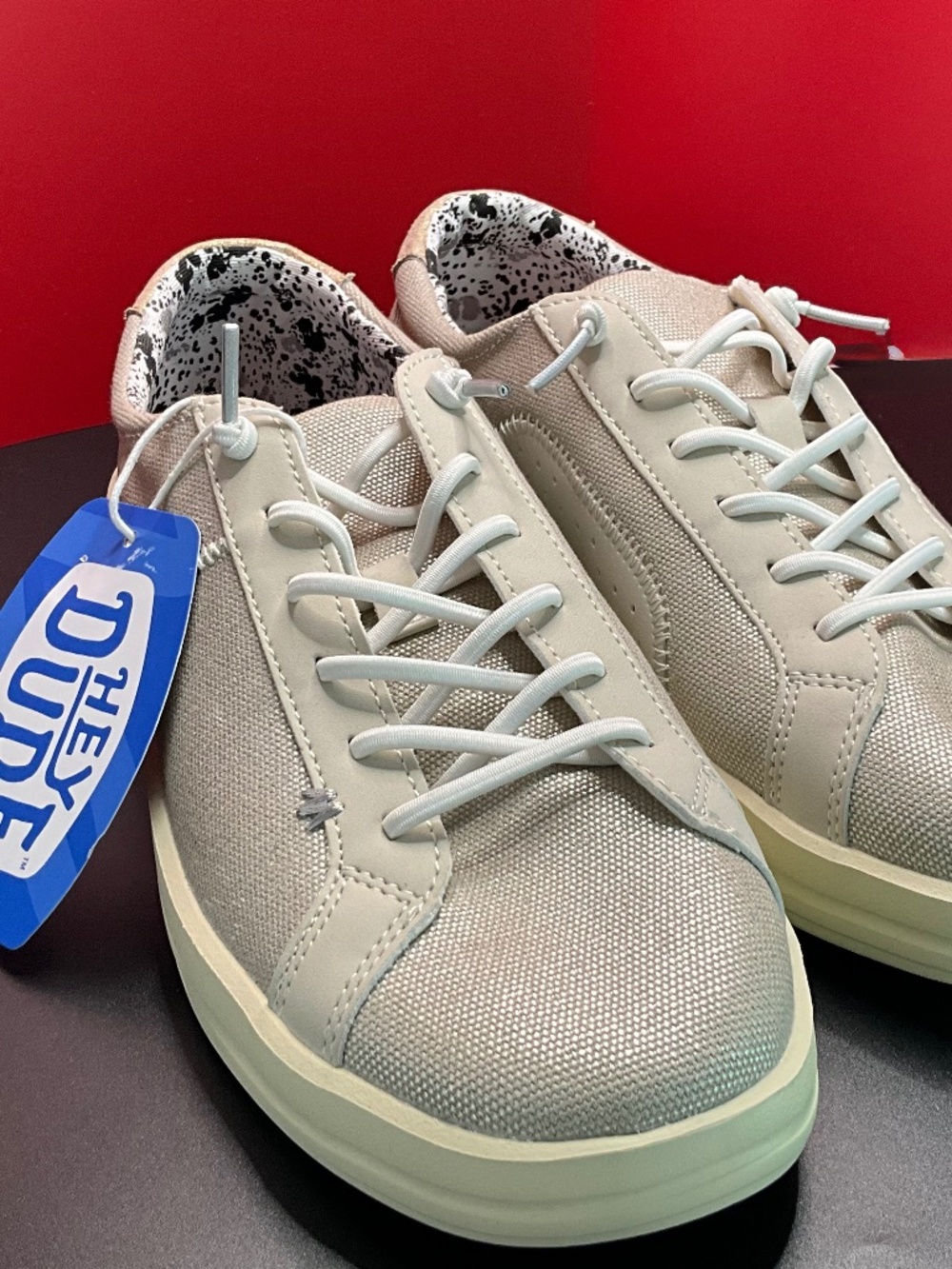 Hey Dude Karina Shimmer Sneaker-Platinum USW10/M8/EUR41/JP26cm.NWT/No Box.